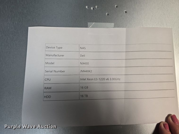 image for item EK6342 Dell EMC  network attach storage unit