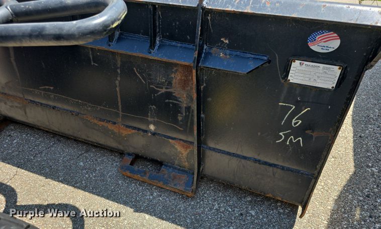 image for item EK6353 2018 Paladin skid steer bucket