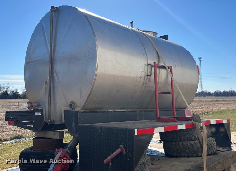 image for item LD9872 Certified Equipment water tank 