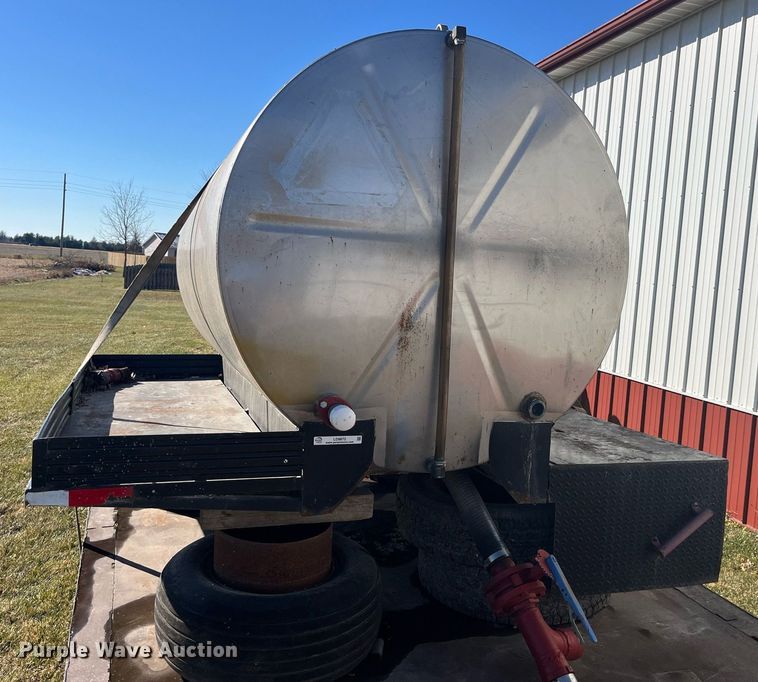 image for item LD9872 Certified Equipment water tank 