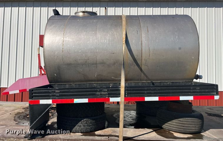 image for item LD9872 Certified Equipment water tank 