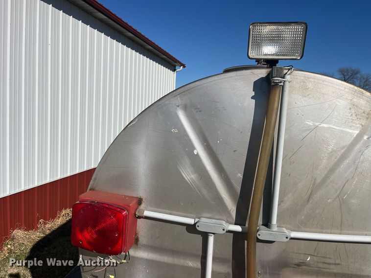 image for item LD9872 Certified Equipment water tank 