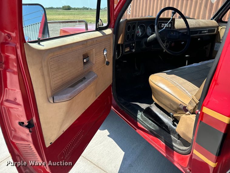 image for item LF9891 1978 Chevrolet Custom Deluxe 30 brush fire truck