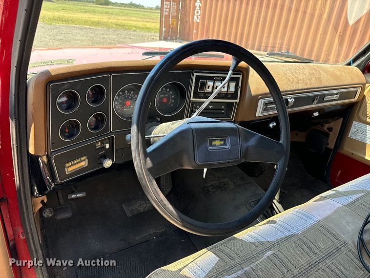 image for item LF9891 1978 Chevrolet Custom Deluxe 30 brush fire truck