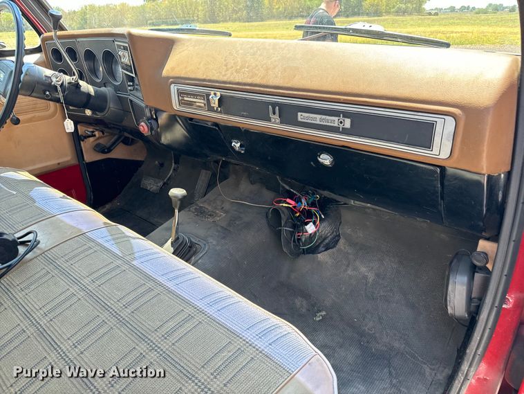 image for item LF9891 1978 Chevrolet Custom Deluxe 30 brush fire truck