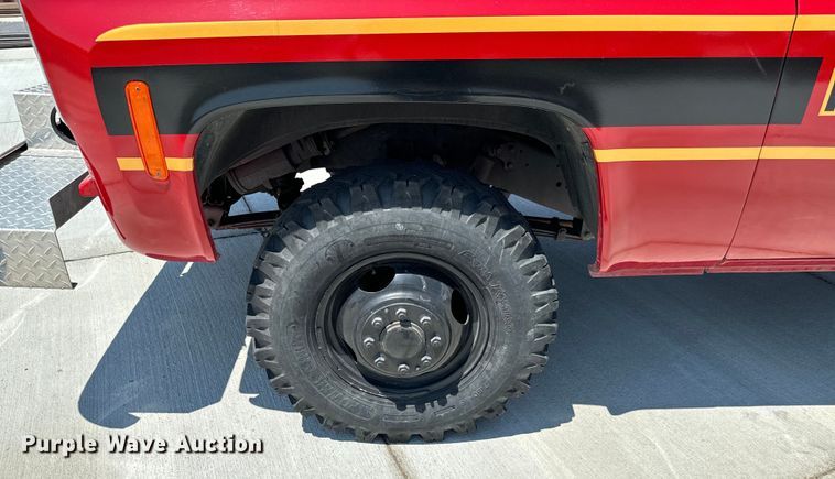 image for item LF9891 1978 Chevrolet Custom Deluxe 30 brush fire truck