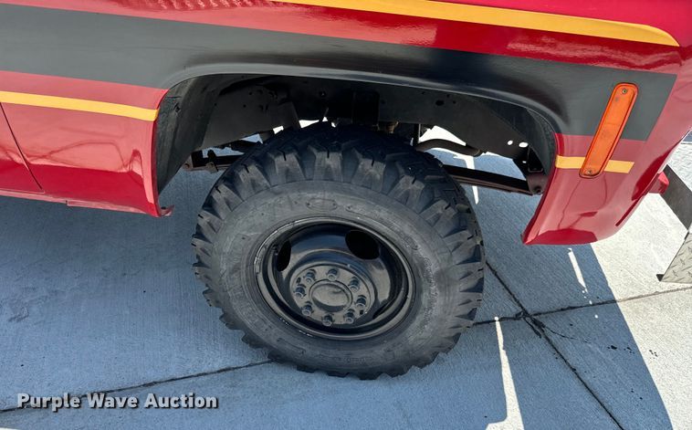 image for item LF9891 1978 Chevrolet Custom Deluxe 30 brush fire truck