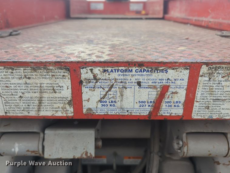 image for item NG9873 Skyjack SJIII 3220 scissor lift with trailer