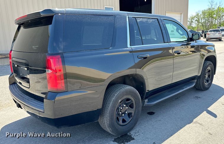 image for item NL9783 2016 Chevrolet  Tahoe Police SUV