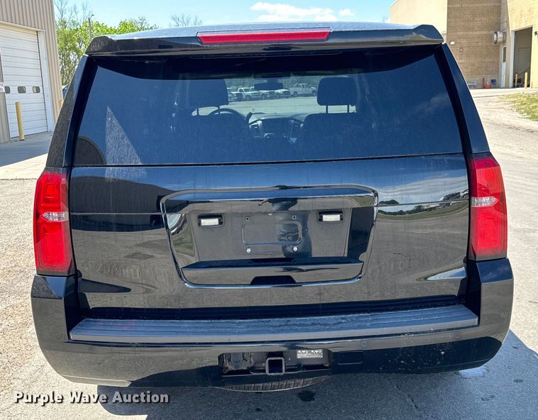 image for item NL9783 2016 Chevrolet  Tahoe Police SUV