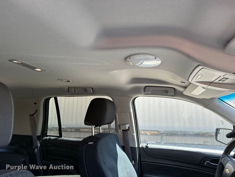 image for item NL9783 2016 Chevrolet  Tahoe Police SUV