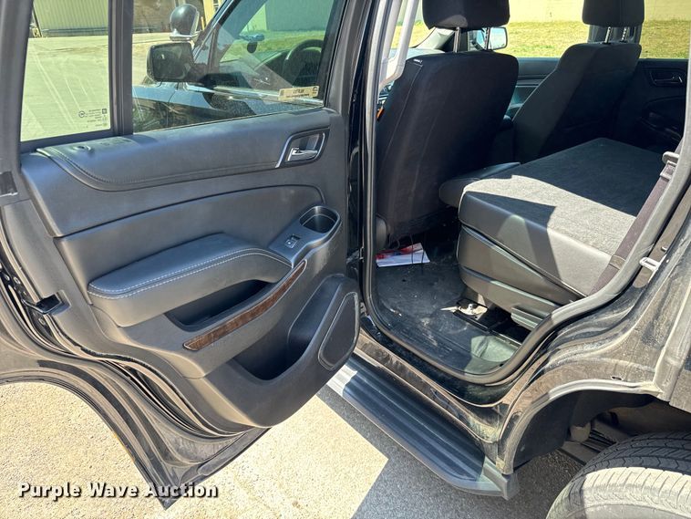 image for item NL9783 2016 Chevrolet  Tahoe Police SUV