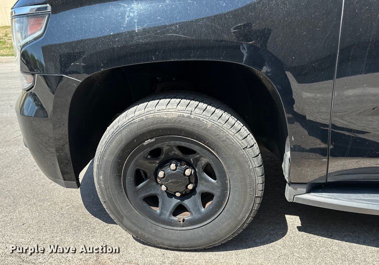 image for item NL9783 2016 Chevrolet  Tahoe Police SUV