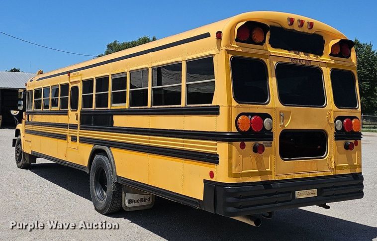 image for item NX9009 2000 Blue Bird school bus