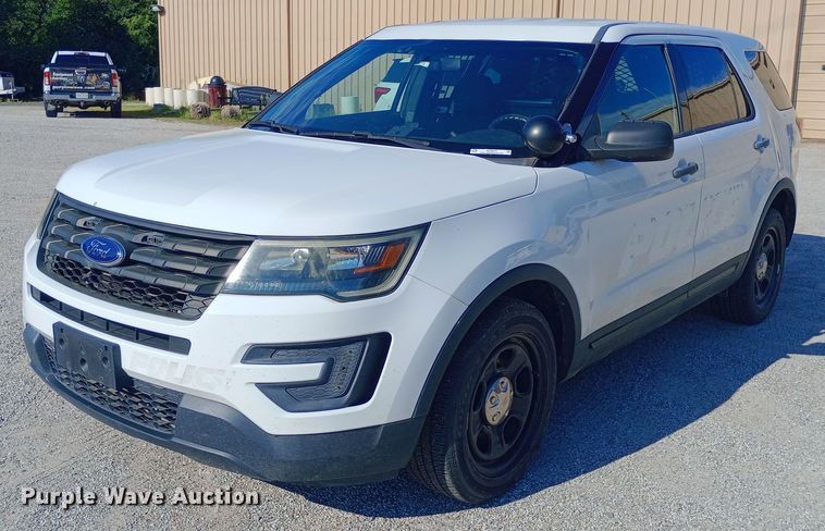 image for item NY9477 2017 Ford Explorer Police Interceptor SUV