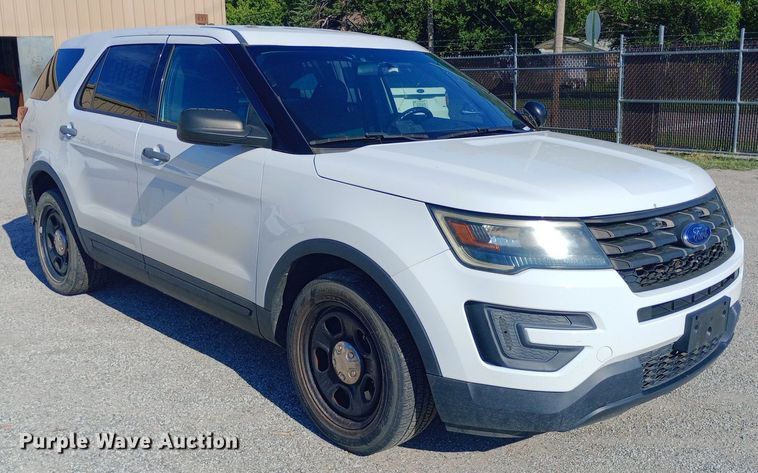 image for item NY9477 2017 Ford Explorer Police Interceptor SUV