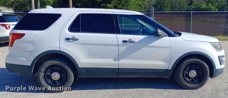 image for item NY9477 2017 Ford Explorer Police Interceptor SUV