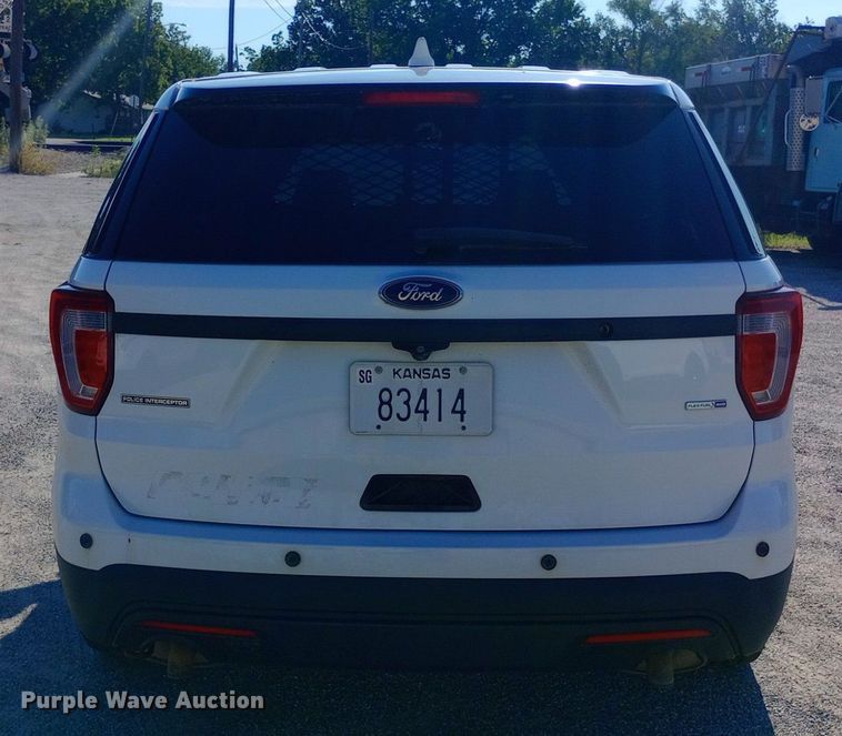 image for item NY9477 2017 Ford Explorer Police Interceptor SUV