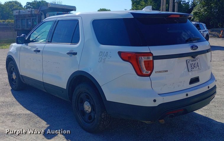 image for item NY9477 2017 Ford Explorer Police Interceptor SUV