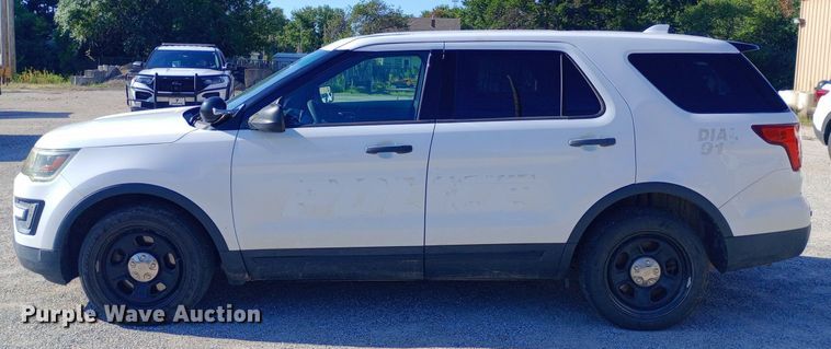 image for item NY9477 2017 Ford Explorer Police Interceptor SUV