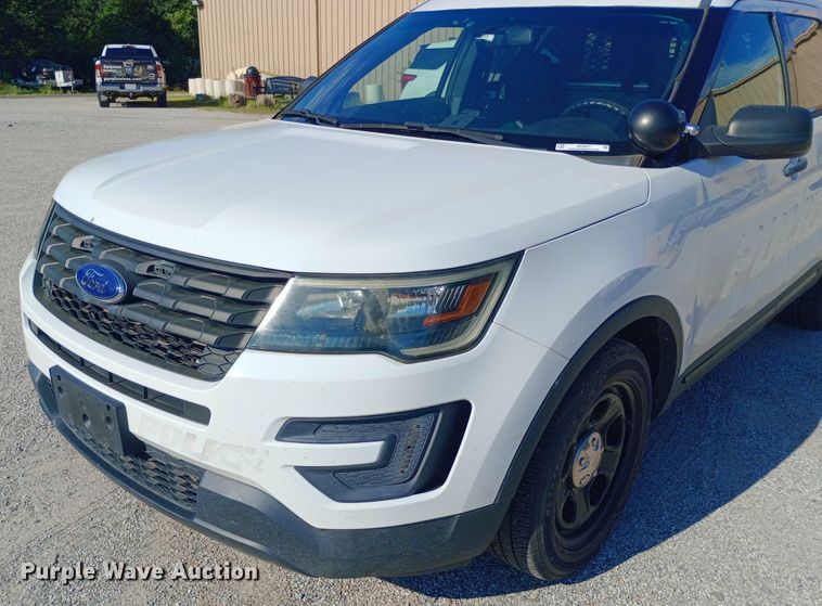 image for item NY9477 2017 Ford Explorer Police Interceptor SUV