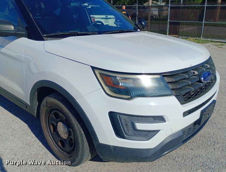 image for item NY9477 2017 Ford Explorer Police Interceptor SUV