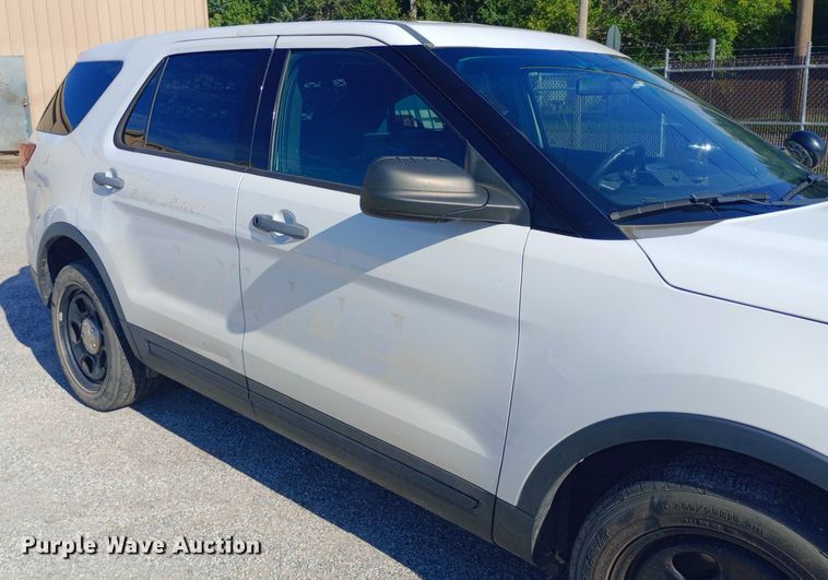 image for item NY9477 2017 Ford Explorer Police Interceptor SUV