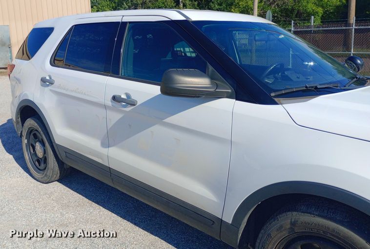 image for item NY9477 2017 Ford Explorer Police Interceptor SUV