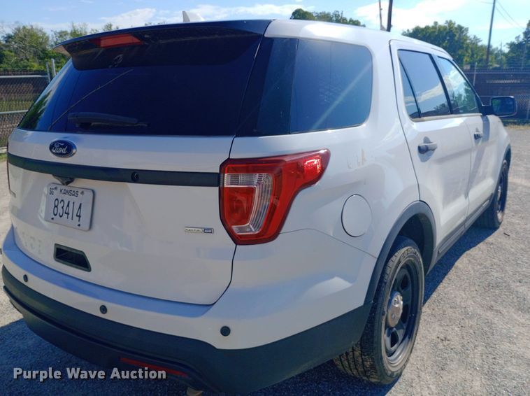 image for item NY9477 2017 Ford Explorer Police Interceptor SUV
