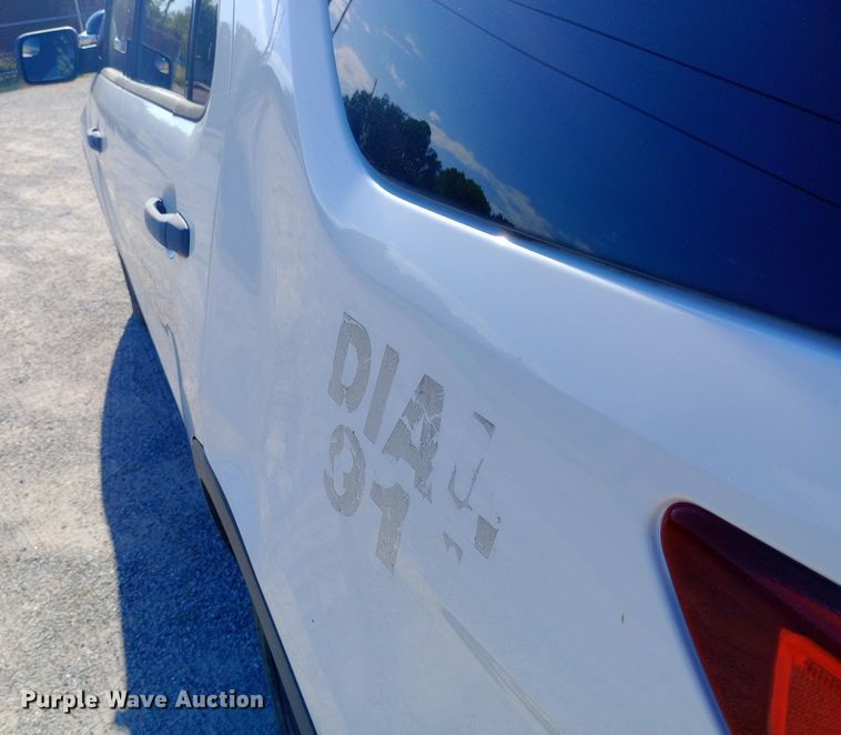 image for item NY9477 2017 Ford Explorer Police Interceptor SUV