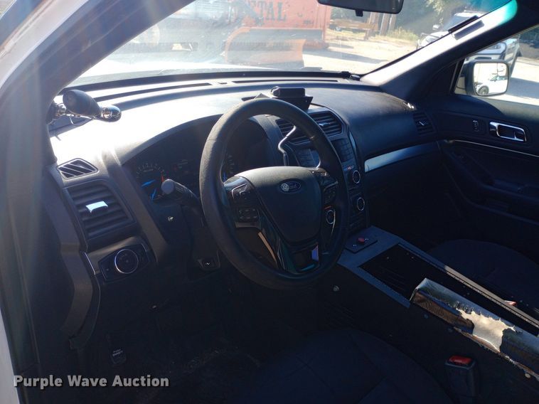 image for item NY9477 2017 Ford Explorer Police Interceptor SUV