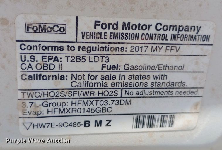 image for item NY9477 2017 Ford Explorer Police Interceptor SUV