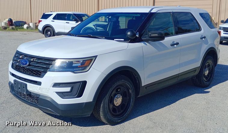 image for item NY9478 2017 Ford Explorer Police Interceptor SUV