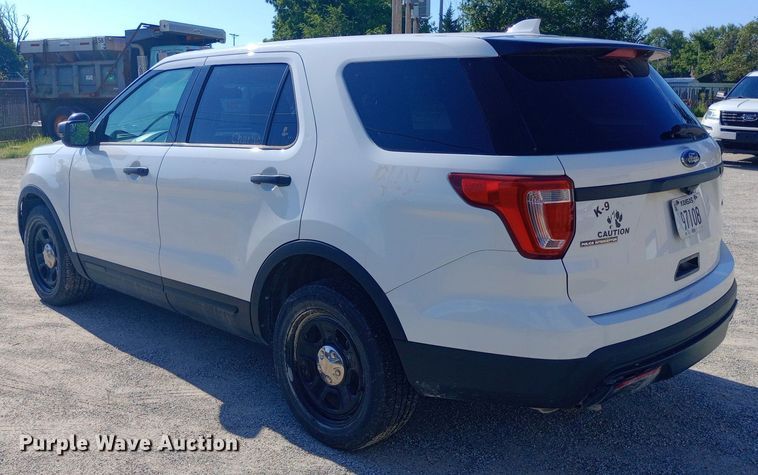 image for item NY9478 2017 Ford Explorer Police Interceptor SUV