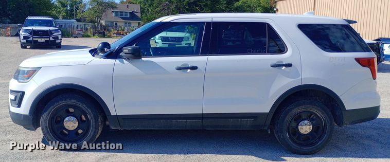 image for item NY9478 2017 Ford Explorer Police Interceptor SUV