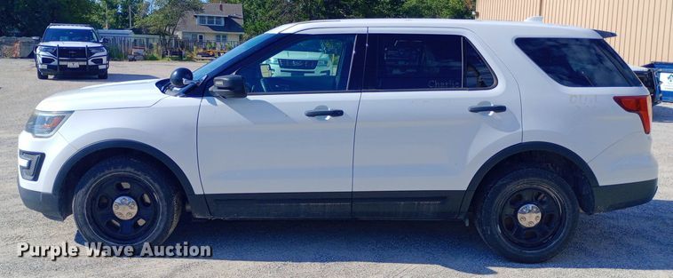 image for item NY9478 2017 Ford Explorer Police Interceptor SUV