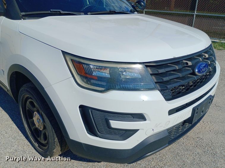 image for item NY9478 2017 Ford Explorer Police Interceptor SUV