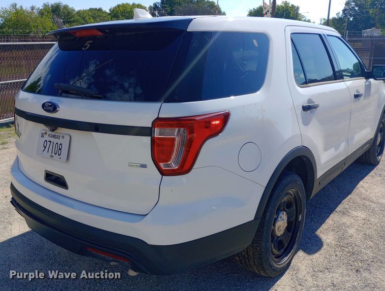 image for item NY9478 2017 Ford Explorer Police Interceptor SUV