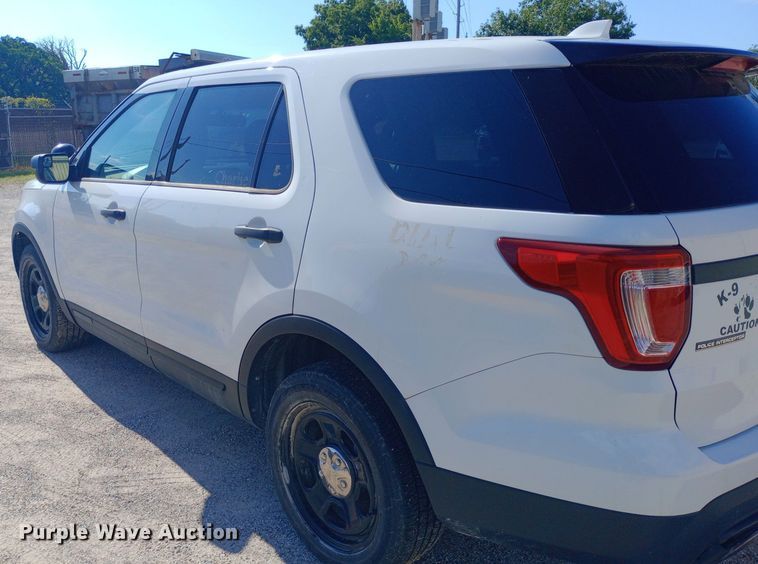 image for item NY9478 2017 Ford Explorer Police Interceptor SUV