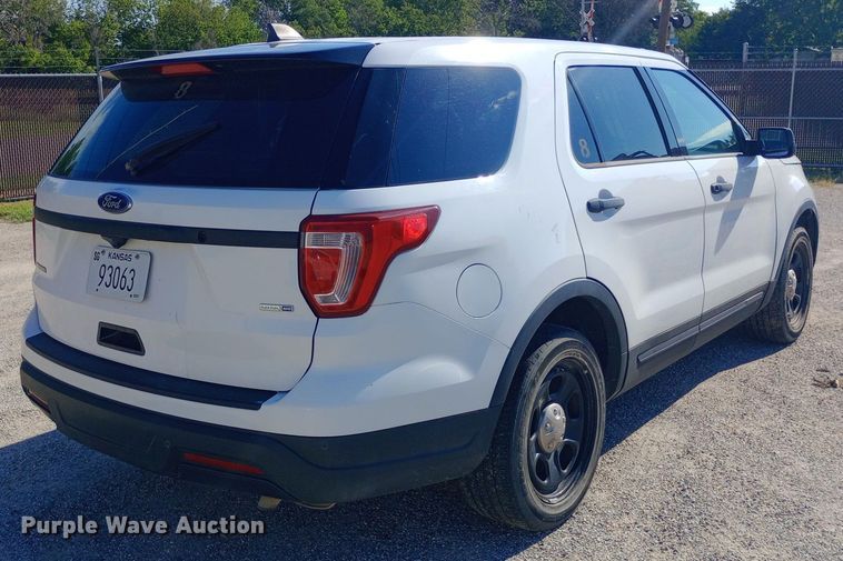 image for item NY9479 2018 Ford Explorer Police Interceptor SUV