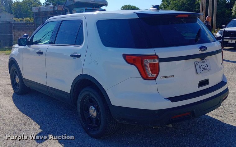 image for item NY9479 2018 Ford Explorer Police Interceptor SUV