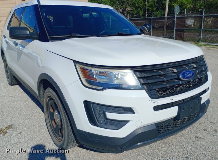 image for item NY9479 2018 Ford Explorer Police Interceptor SUV