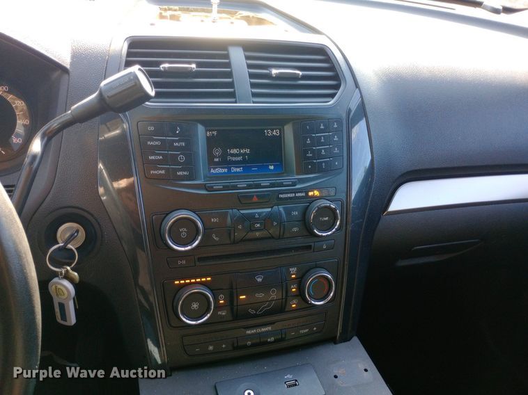 image for item NY9479 2018 Ford Explorer Police Interceptor SUV