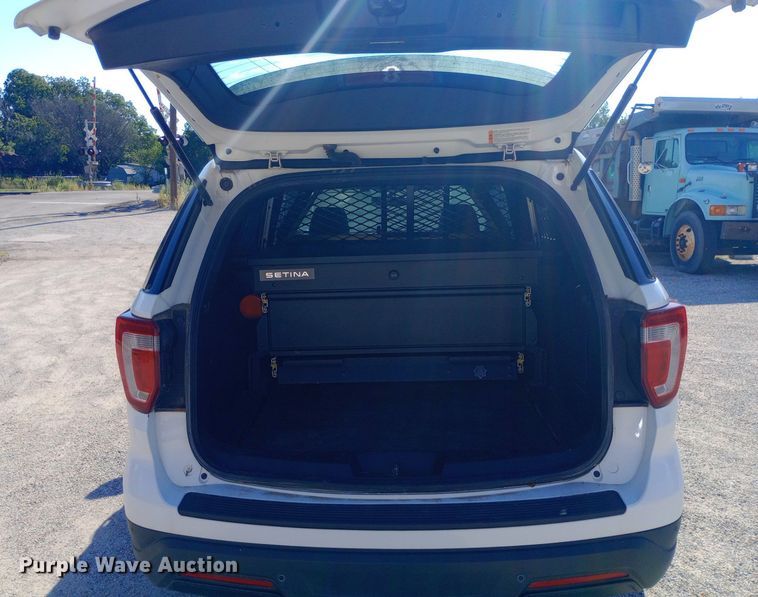 image for item NY9479 2018 Ford Explorer Police Interceptor SUV