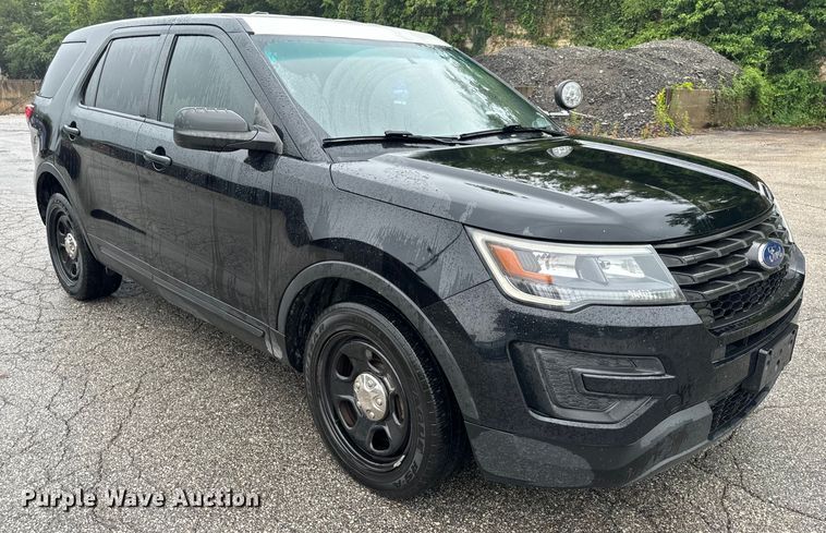 image for item OF9959 2017 Ford Explorer Police Interceptor SUV
