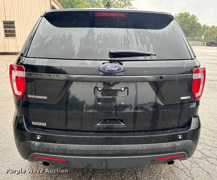 image for item OF9959 2017 Ford Explorer Police Interceptor SUV