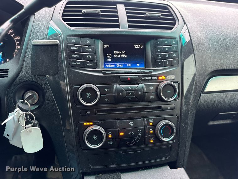 image for item OF9959 2017 Ford Explorer Police Interceptor SUV