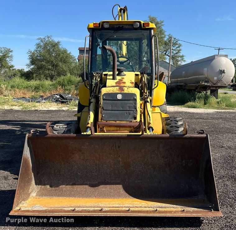 image for item OM9611 New Holland LB110 backhoe