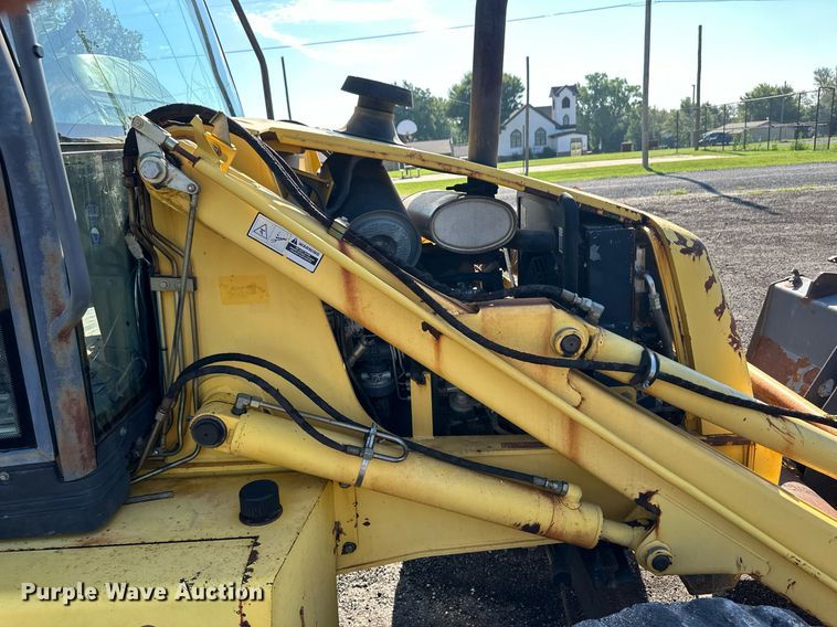 image for item OM9611 New Holland LB110 backhoe