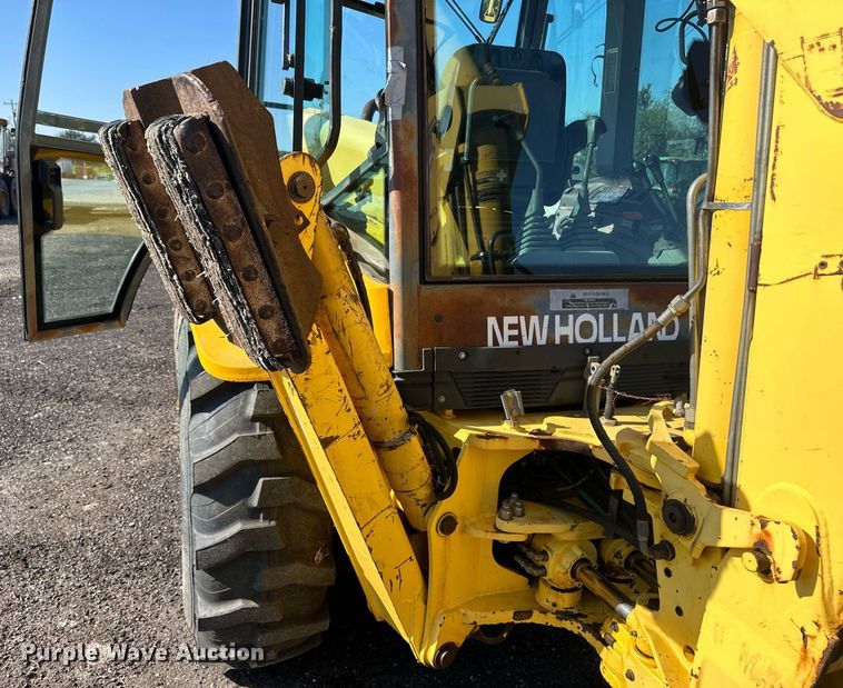 image for item OM9611 New Holland LB110 backhoe